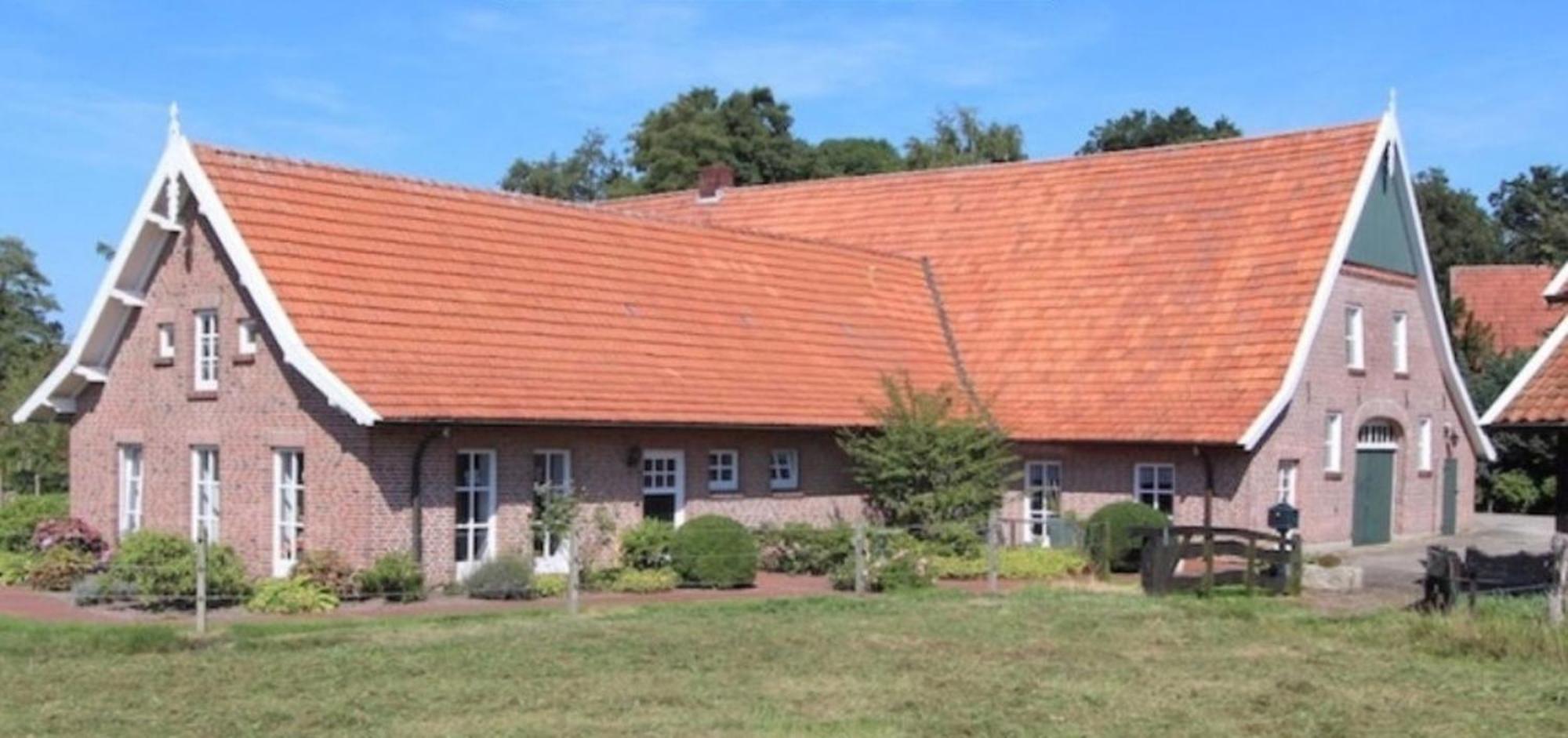 Naturhof Buschwiesen - Wohnung Lama Wilsum Luaran gambar