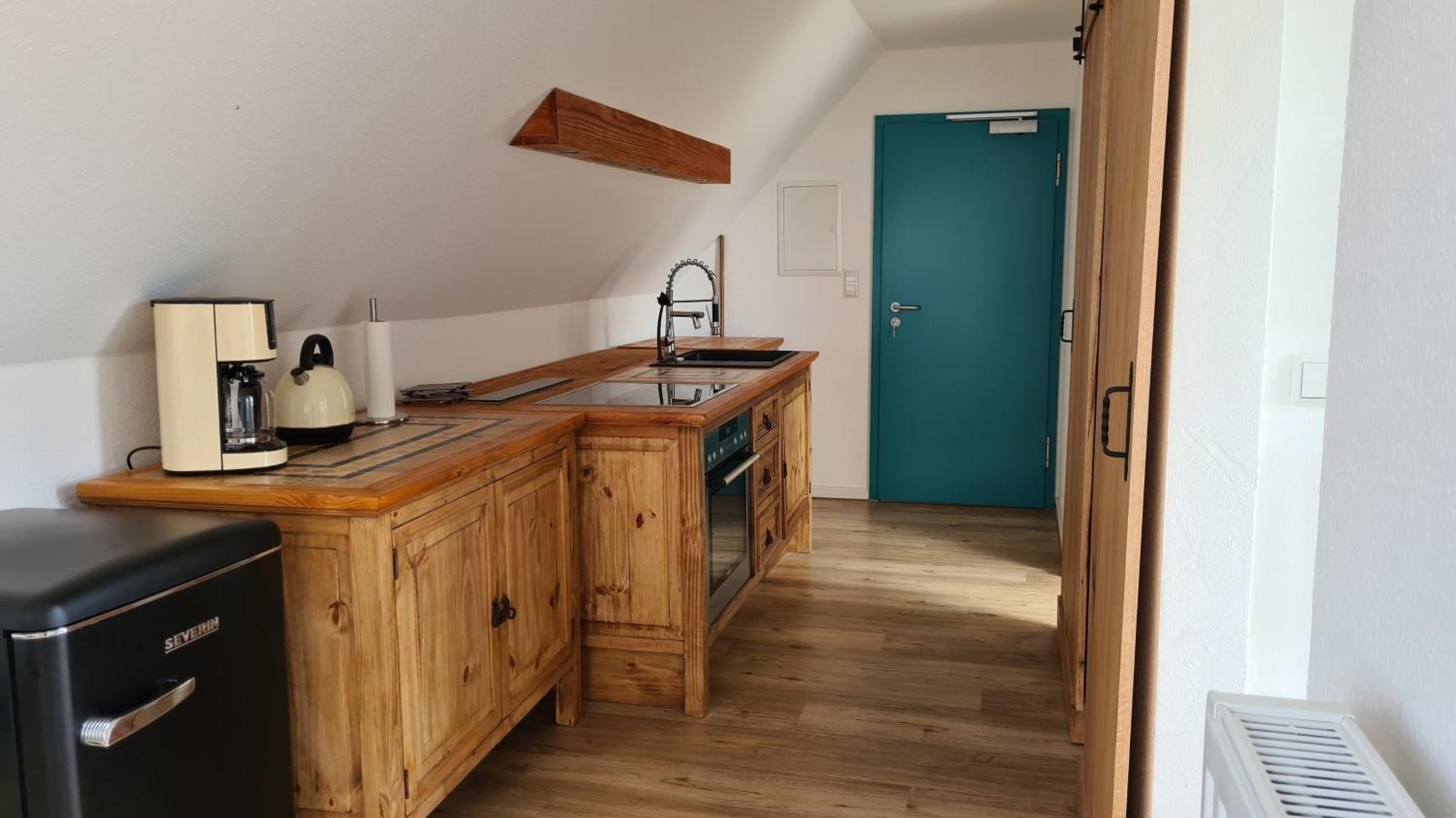 Naturhof Buschwiesen - Wohnung Lama Wilsum Luaran gambar
