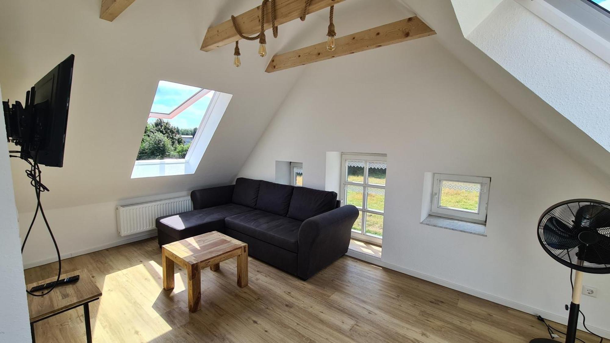 Naturhof Buschwiesen - Wohnung Lama Wilsum Luaran gambar