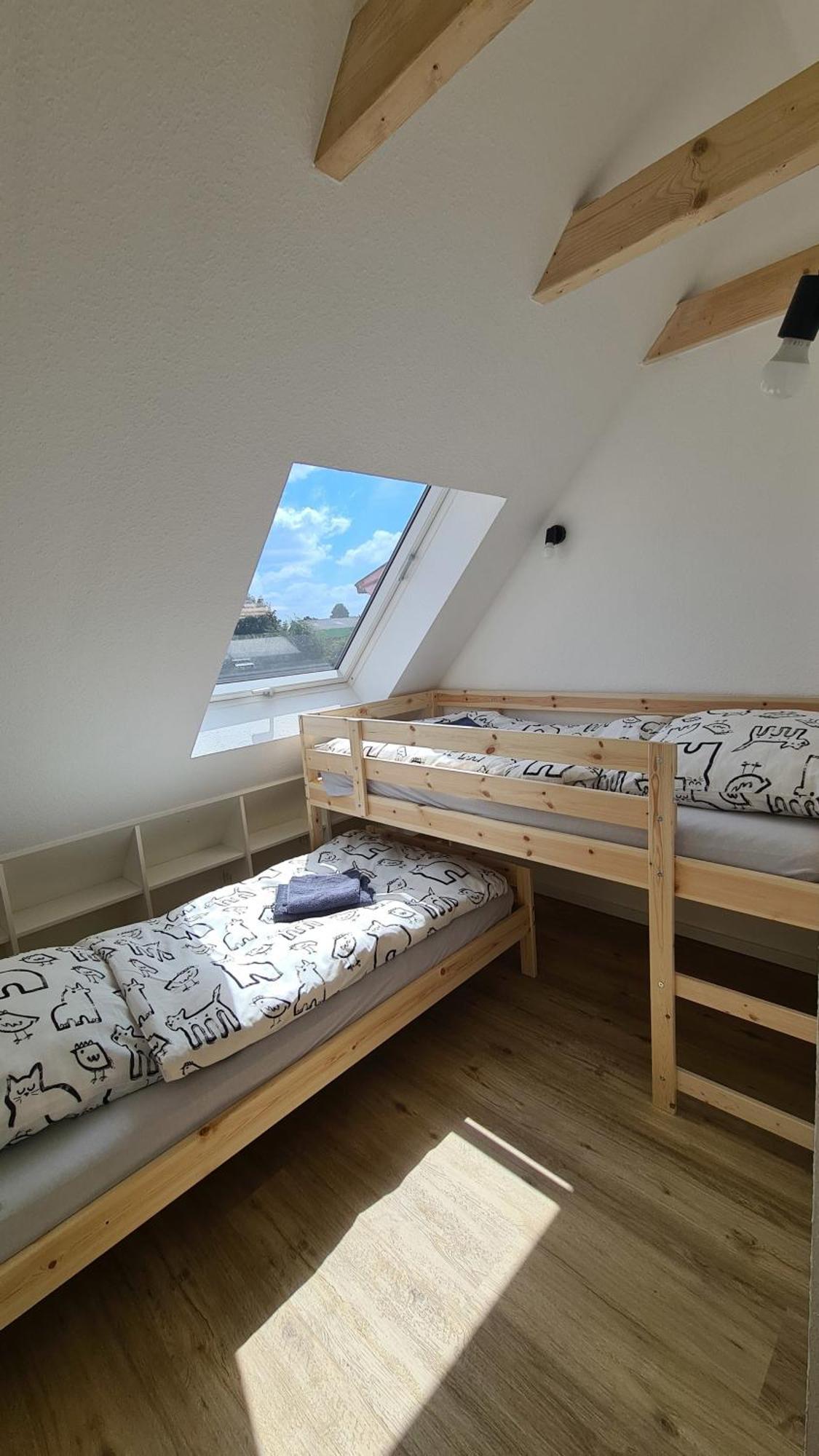 Naturhof Buschwiesen - Wohnung Lama Wilsum Luaran gambar